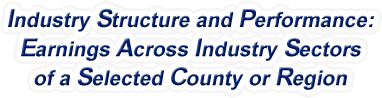 Maryland - Earnings Across Industry Sectors of a Selected County or Region